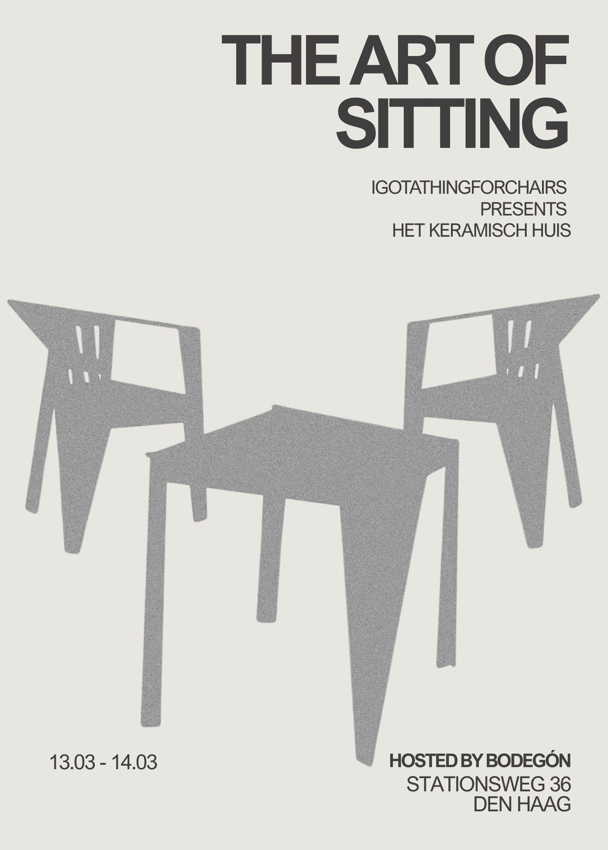 igotathingforchairs presents: The Art of Sitting