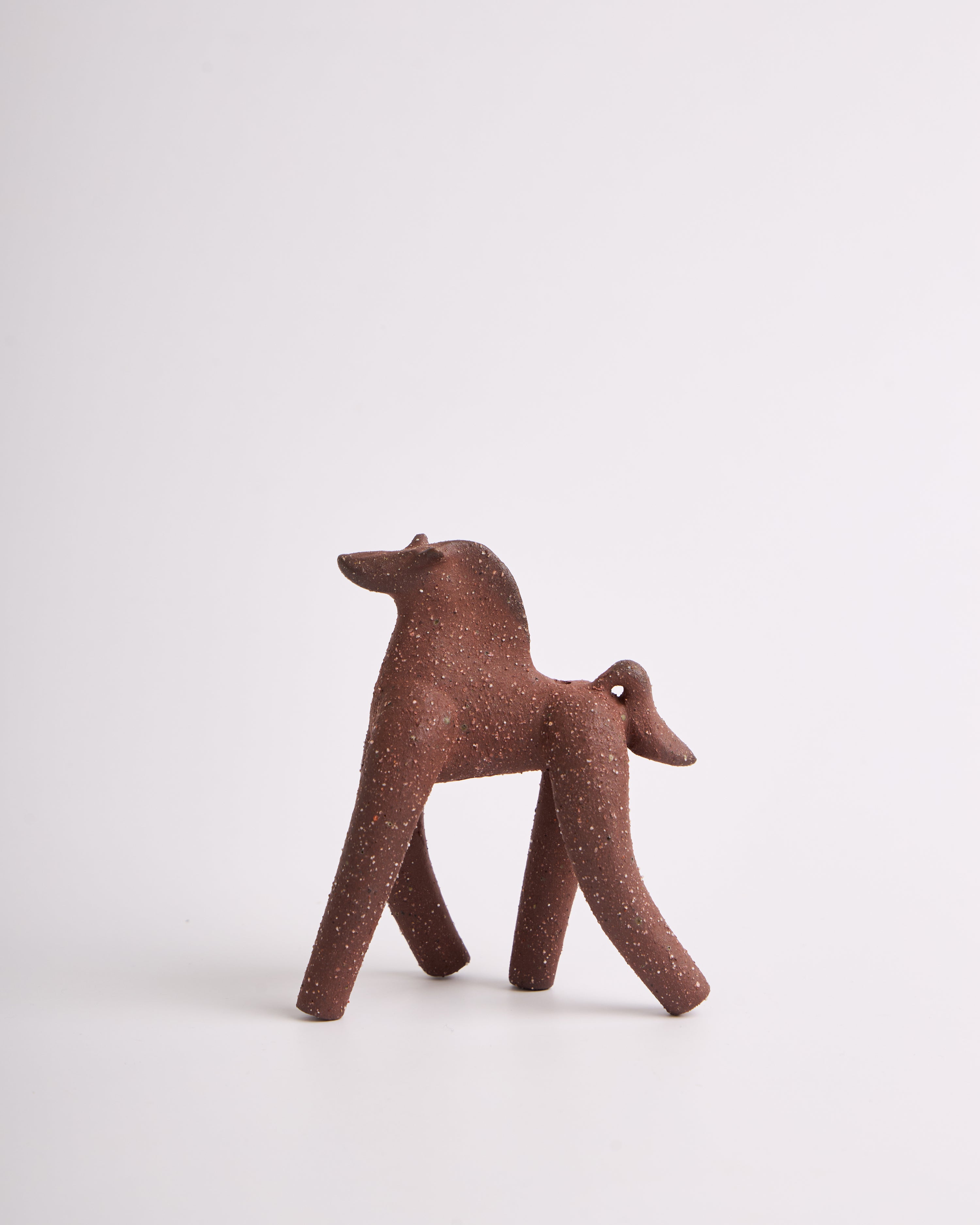 Horse Incense Holder - Terracotta