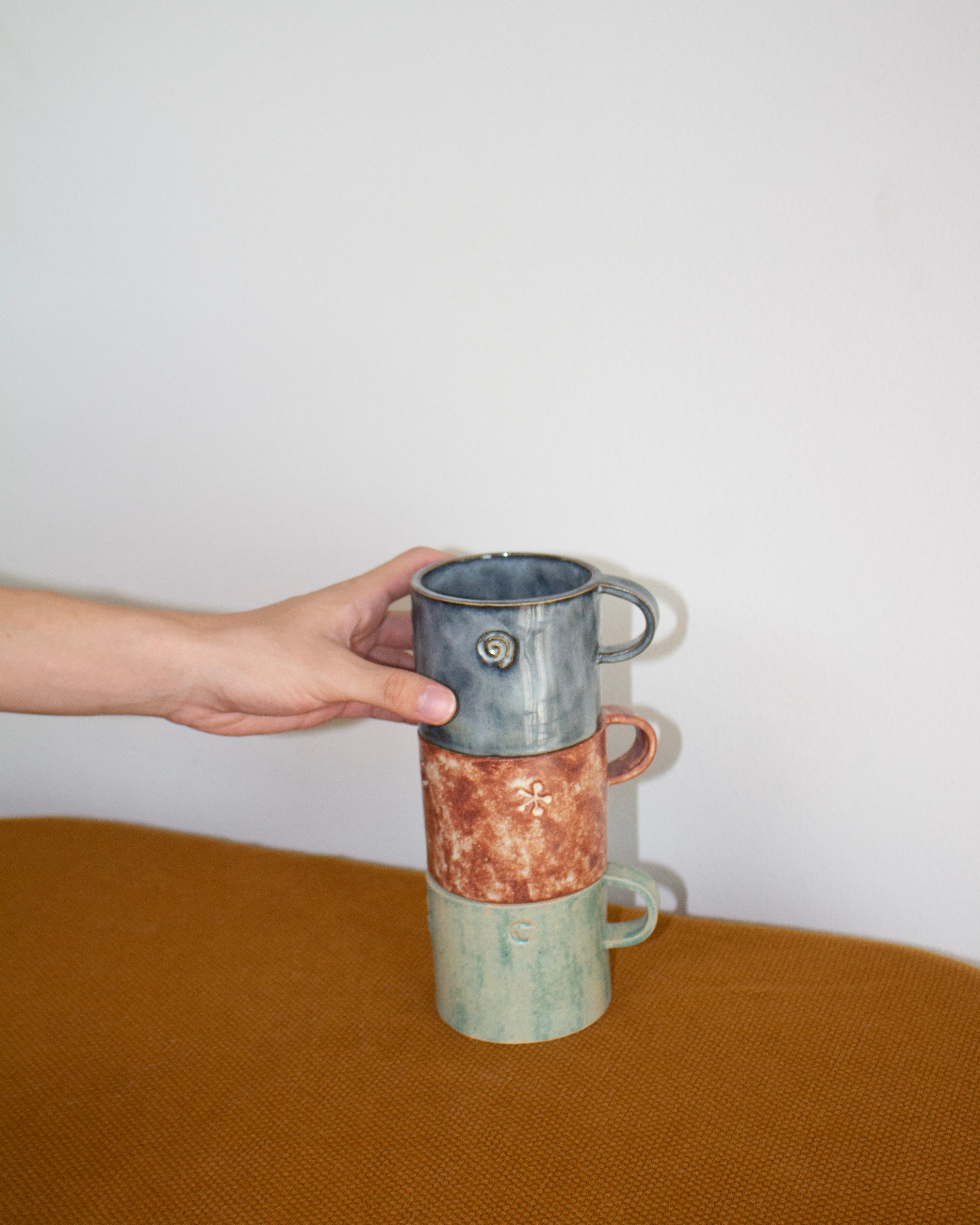 Stamp Cup - Brown