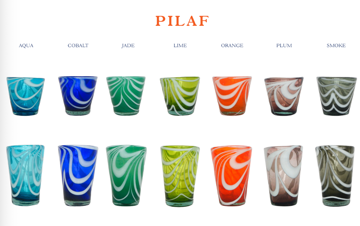 Pilaf Glass