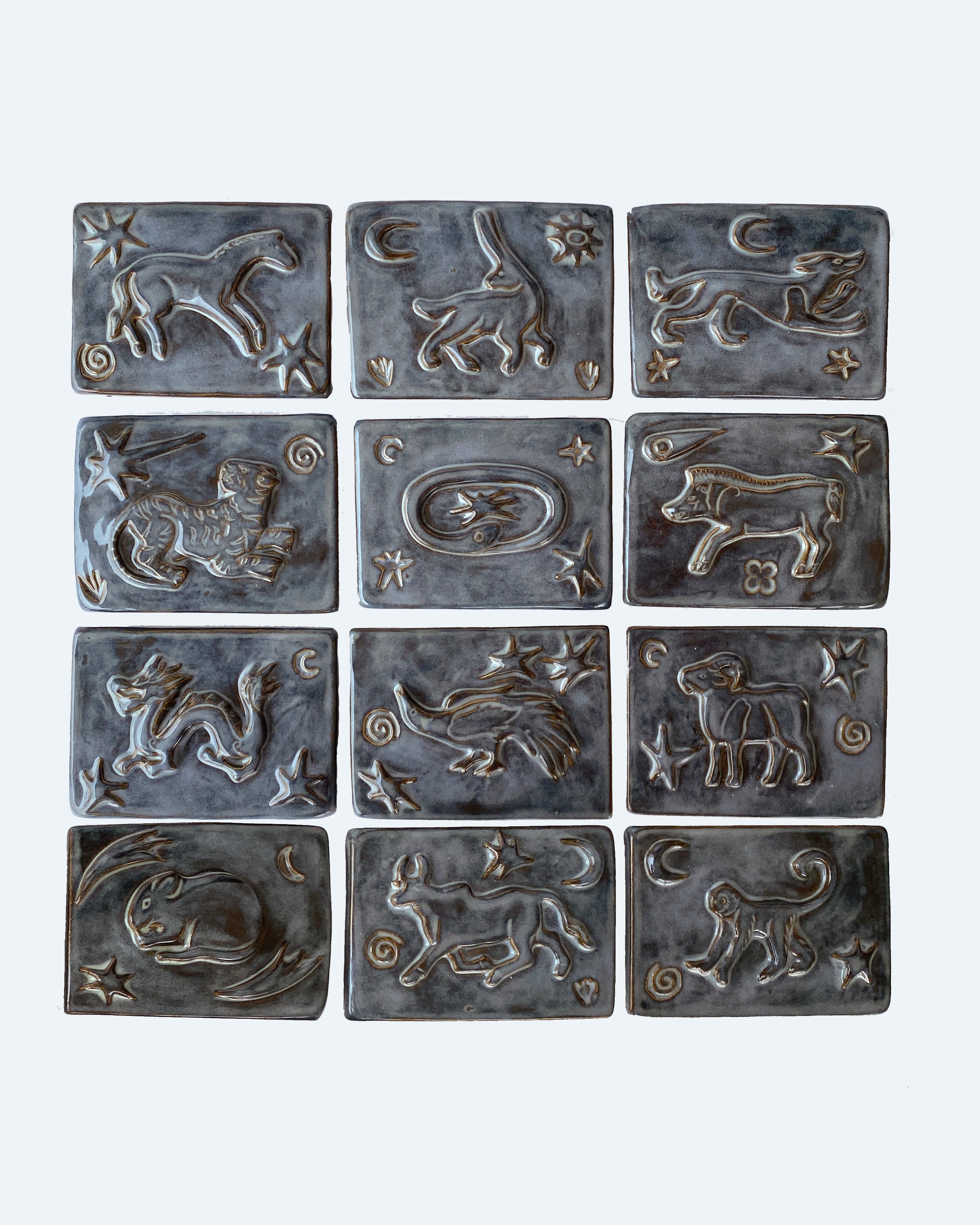 Chinese Zodiac Tiles