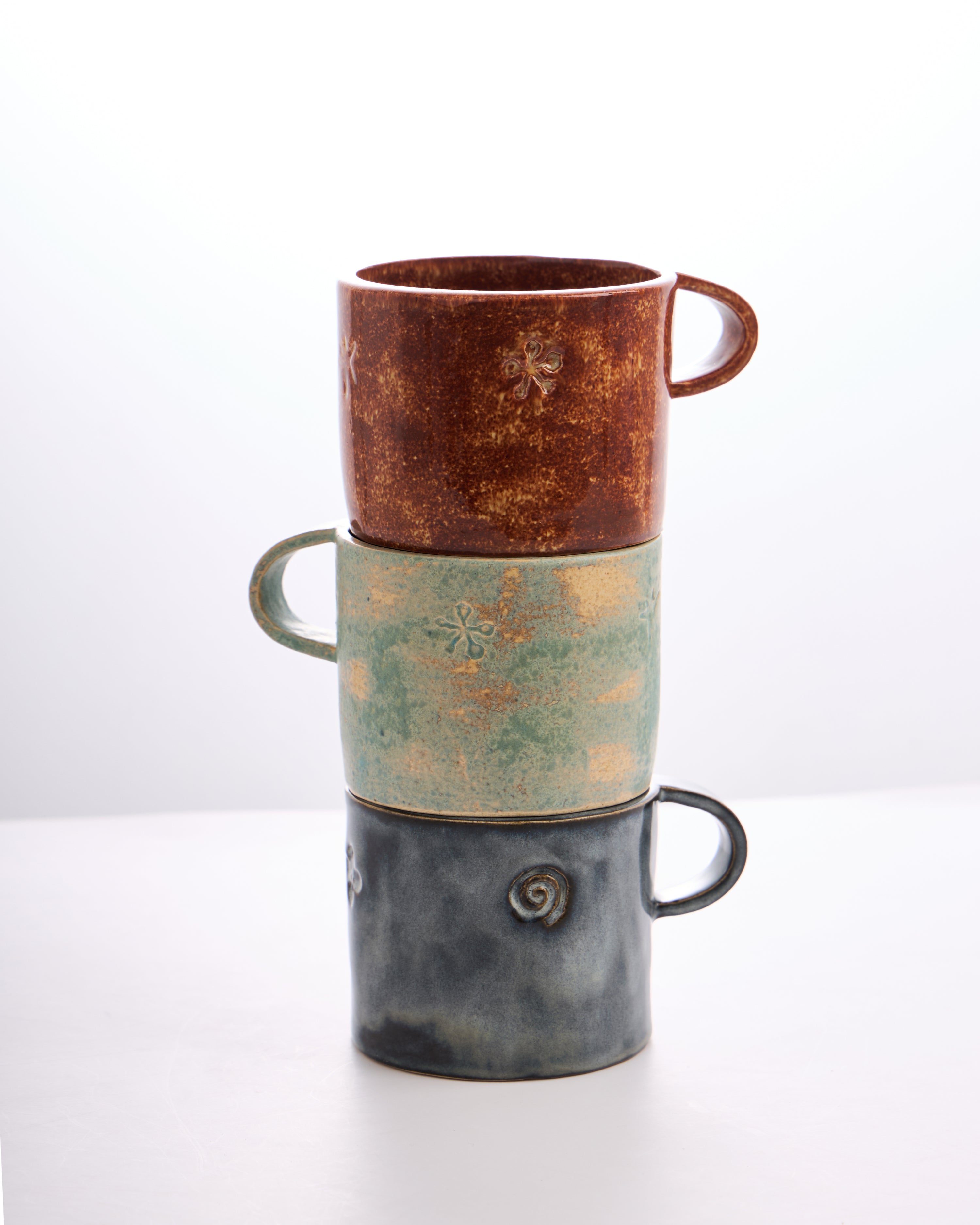 Stamp Cup - Brown