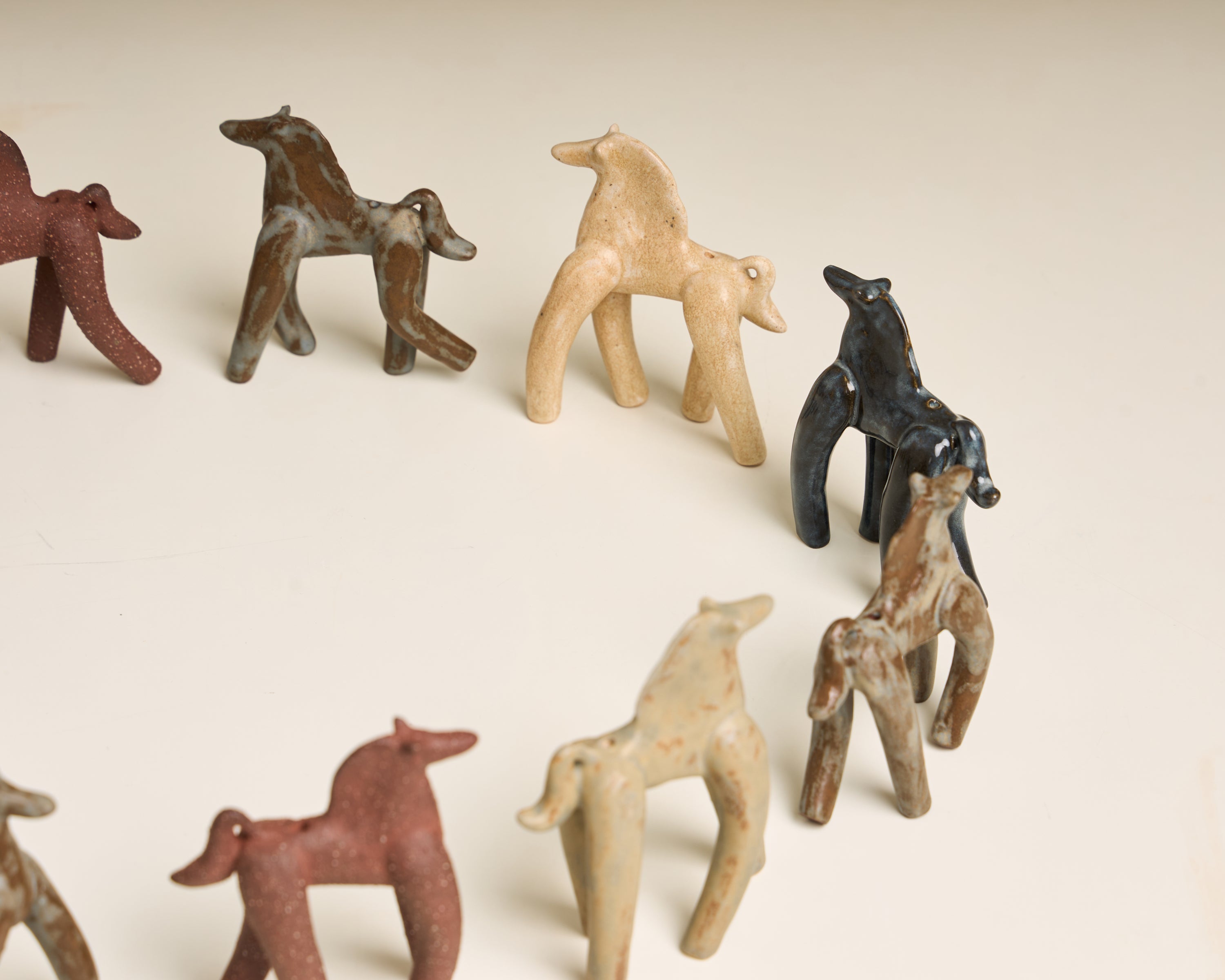 Horse Incense Holder - Midnight Blue